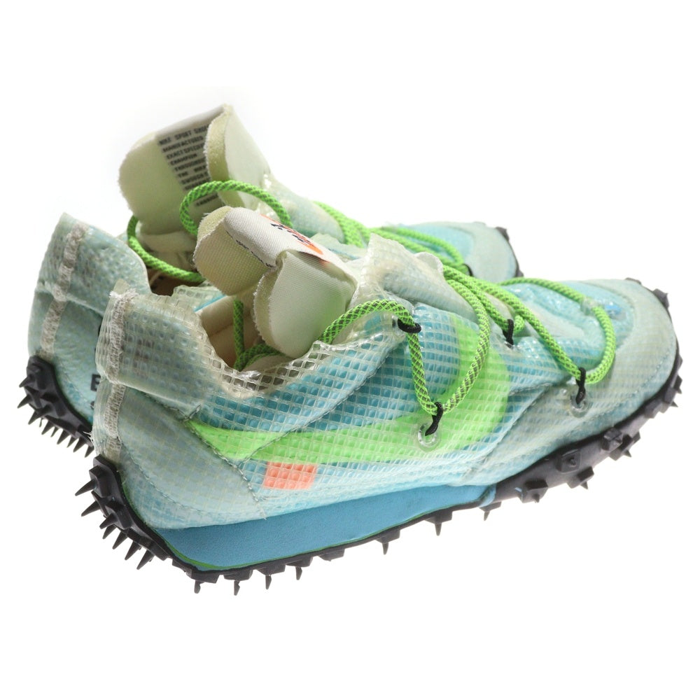 NIKE(ナイキ) ×OFF-WHITE WMNS WAFFLE RACER オフホワイト ウィメンズ ワッフルレーサー ローカットスニーカー マルチ US5.5/22.5cm CD8180-400 レディース