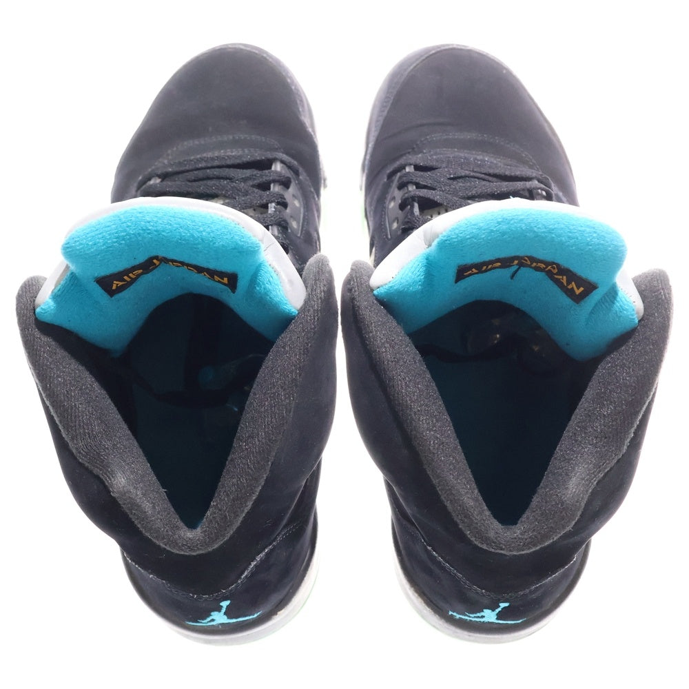 NIKE(ナイキ) Air Jordan 5 Aqua DD0587 047 エアジョーダン5アクア ミッドカットスニーカー ブラック US9.5/27.5cm
