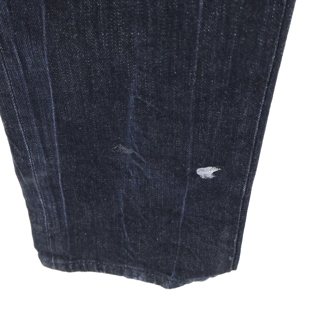 DSQUARED2(ディースクエアード) 15AW スリムフィット ダメージペイント デニム ブラック S74LA0840