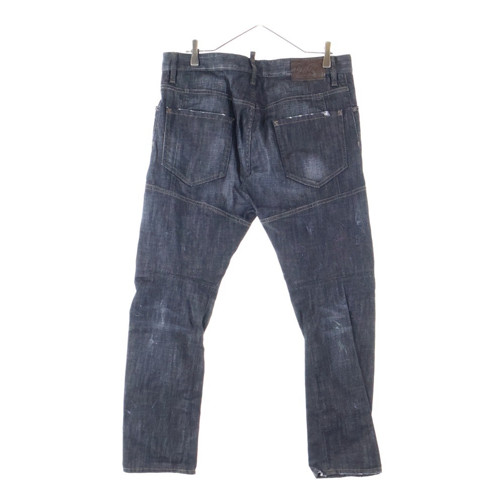 DSQUARED2(ディースクエアード) 17SS Tidy biker jean タイディ バイカー デニム ブラック S74LB0109