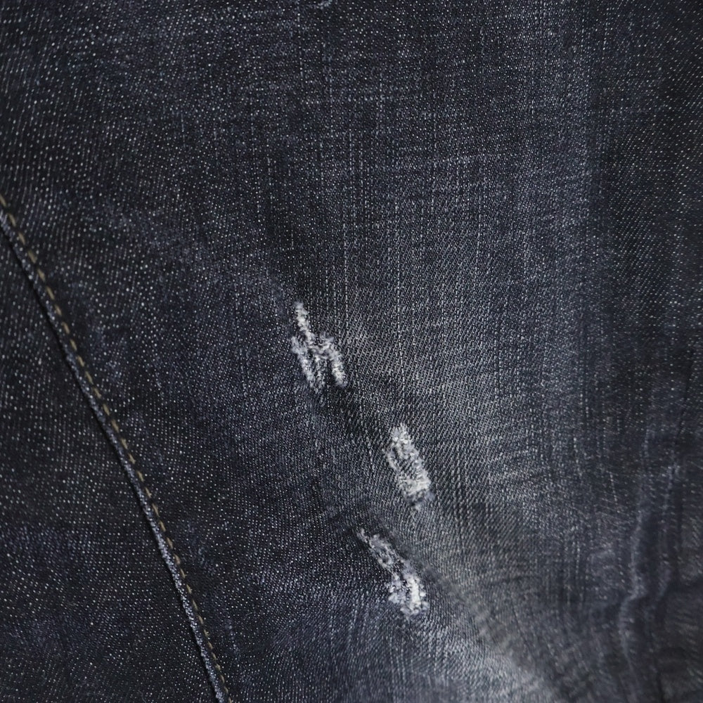 DSQUARED2(ディースクエアード) 17SS Tidy biker jean タイディ バイカー デニム ブラック S74LB0109