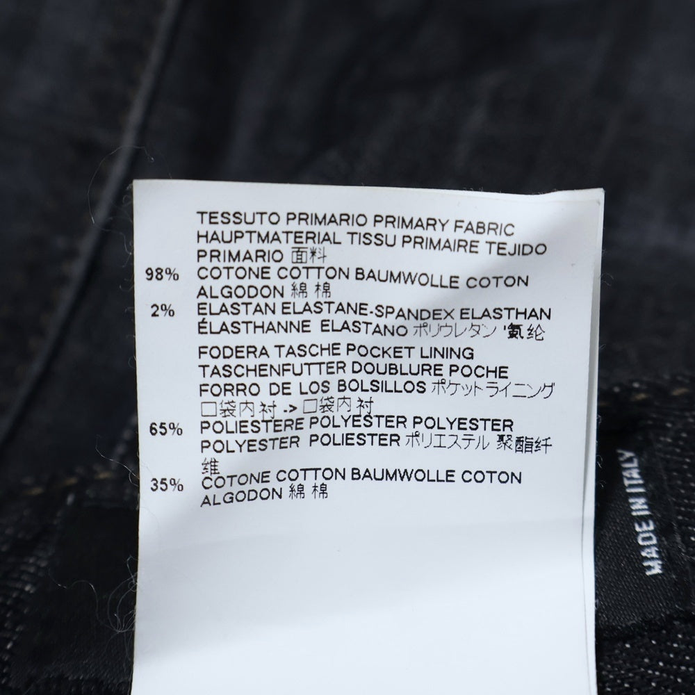 DSQUARED2(ディースクエアード) 17SS Tidy biker jean タイディ バイカー デニム ブラック S74LB0109