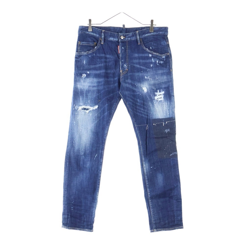 DSQUARED2(ディースクエアード) 18SS skater jeans デニムパンツ インディゴ S71LB0490