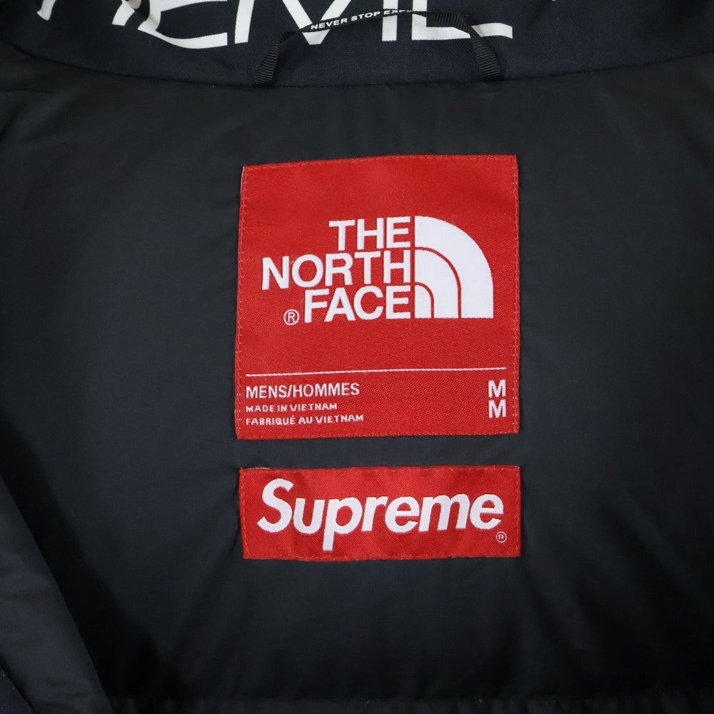 SUPREME(シュプリーム) 21AW ×THE NORTH FACE Coldworks 700-Fill Down Parka ジップアップ フーディダウンジャケット NF0A7QGX ブラック