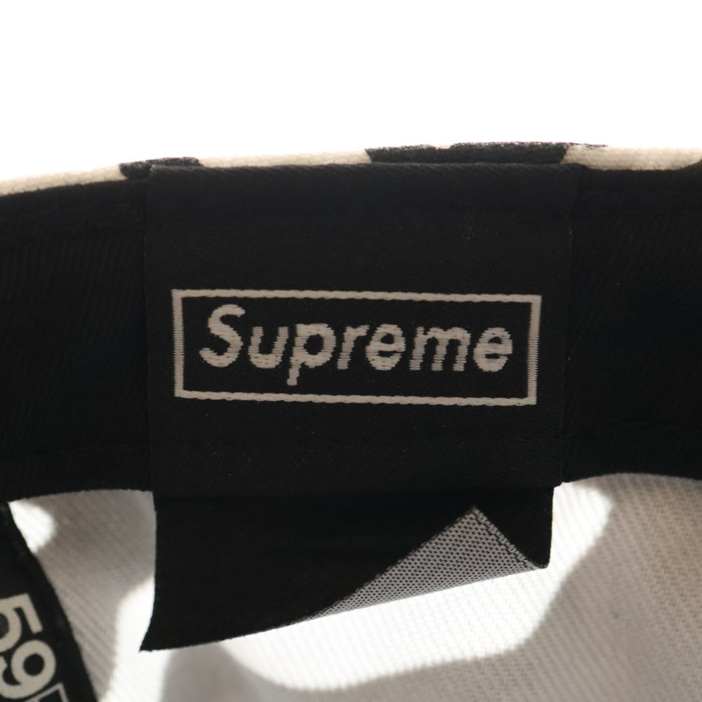 SUPREME(シュプリーム) ×NEW ERA 59FIFTY 24SS Futura Snow Camo Cap スノーカモ 6パネル ベースボールキャップ グレー