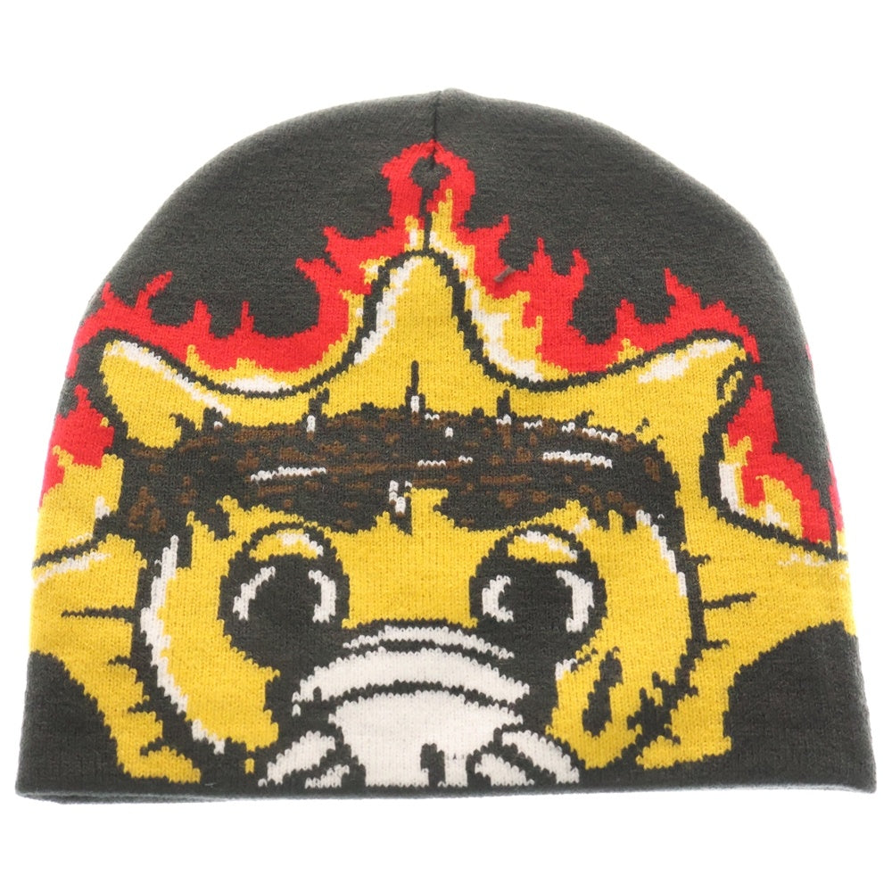 NO BRAND(ノーブランド) glo gang グローギャング Sun Flame サンフレイム ビーニー ブラック