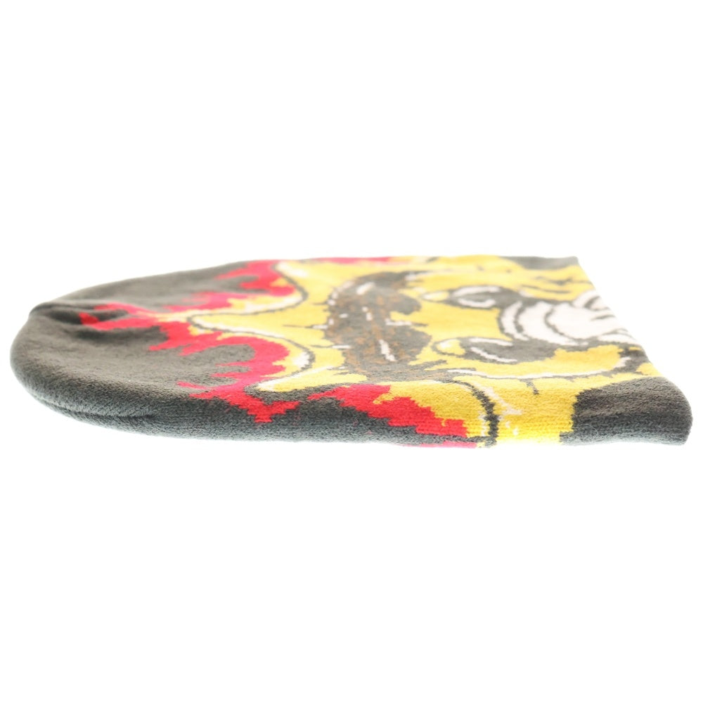 NO BRAND(ノーブランド) glo gang グローギャング Sun Flame サンフレイム ビーニー ブラック