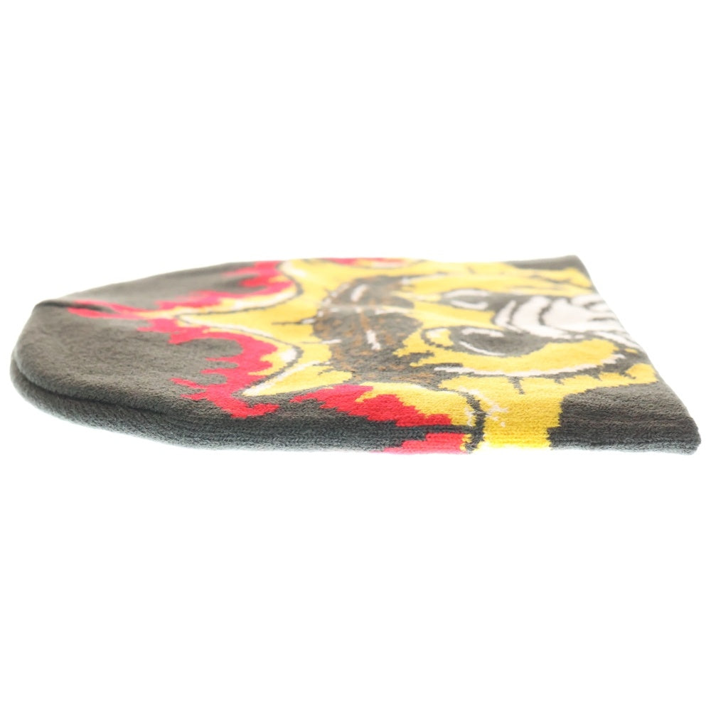 NO BRAND(ノーブランド) glo gang グローギャング Sun Flame サンフレイム ビーニー ブラック