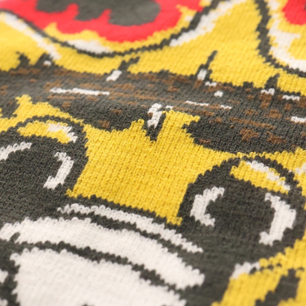 NO BRAND(ノーブランド) glo gang グローギャング Sun Flame サンフレイム ビーニー ブラック