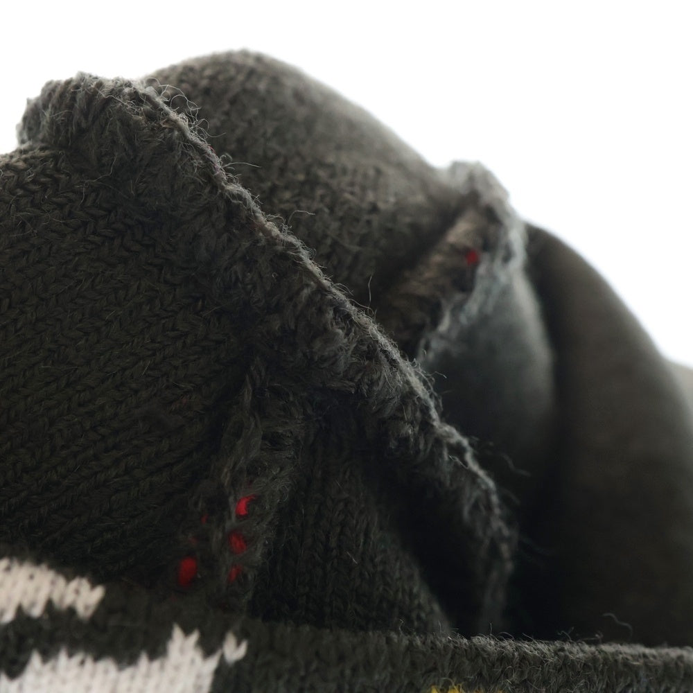 NO BRAND(ノーブランド) glo gang グローギャング Sun Flame サンフレイム ビーニー ブラック