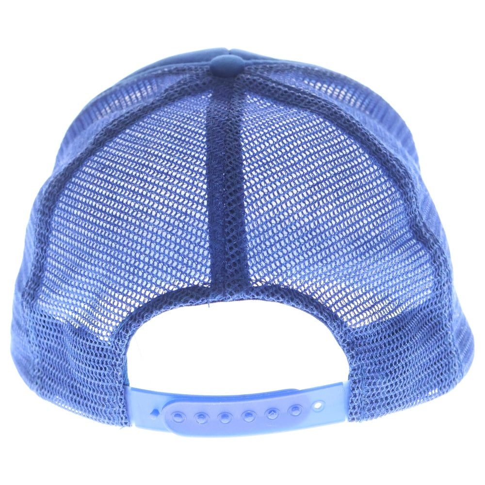 VINTAGE(ヴィンテージ) 90s FUCK YOURSELF OTTO製 5-Panel メッシュキャップ ブルー