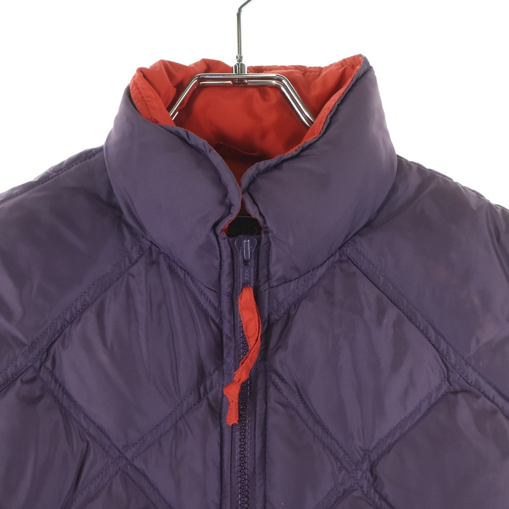 Eddie Bauer(エディバウワー) 80s グースダウン パープル ダウンベスト パープル