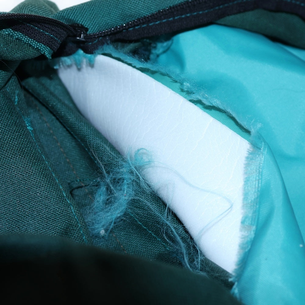 EASTPAK(イーストパック) 80s ナイロン レザー リュック グリーン