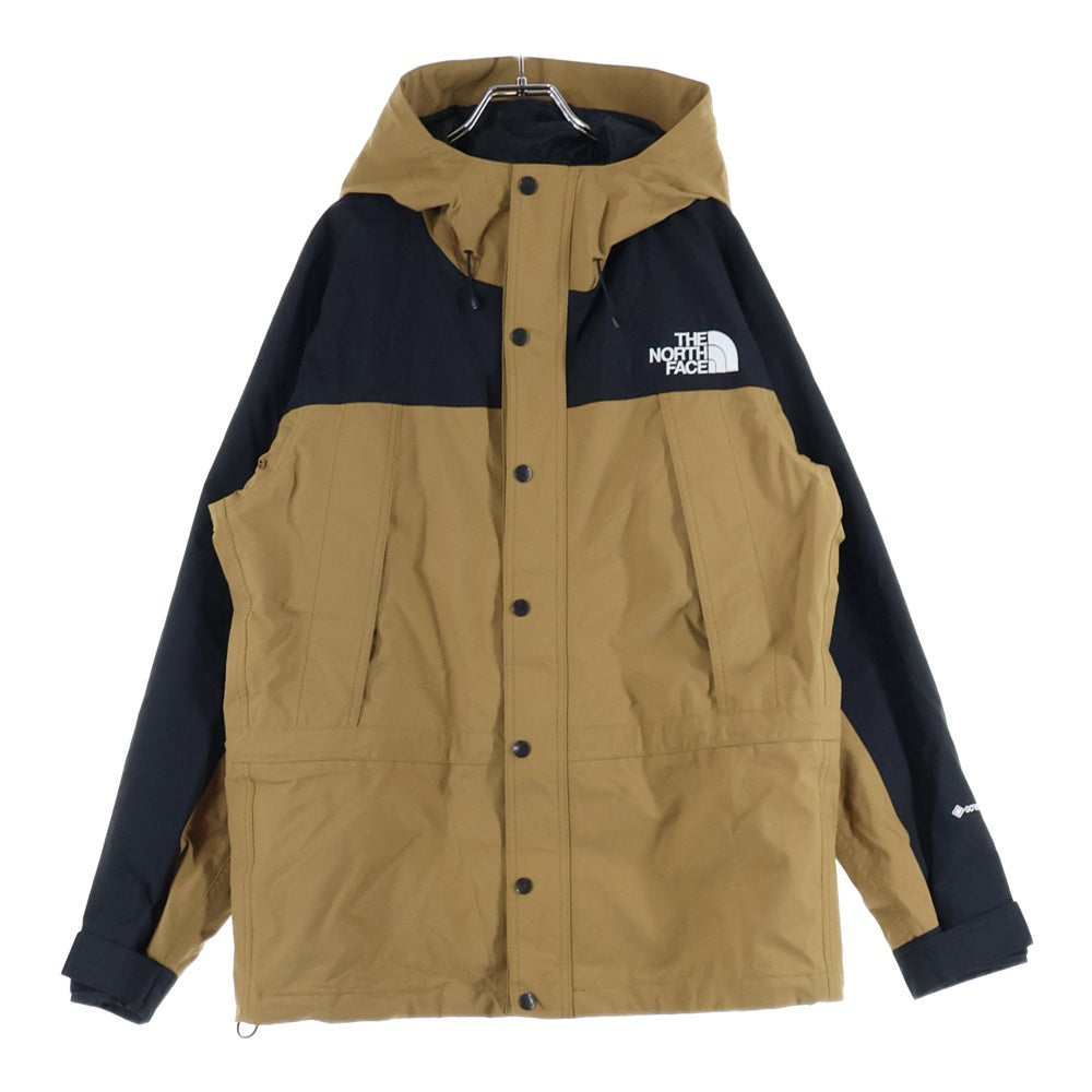 THE NORTH FACE(ザノースフェイス) MOUNTAIN LIGHT JACKET GORE-TEX ゴアテックス フーデッド ジップアップ マウンテンライトジャケット ブラウン NP11834
