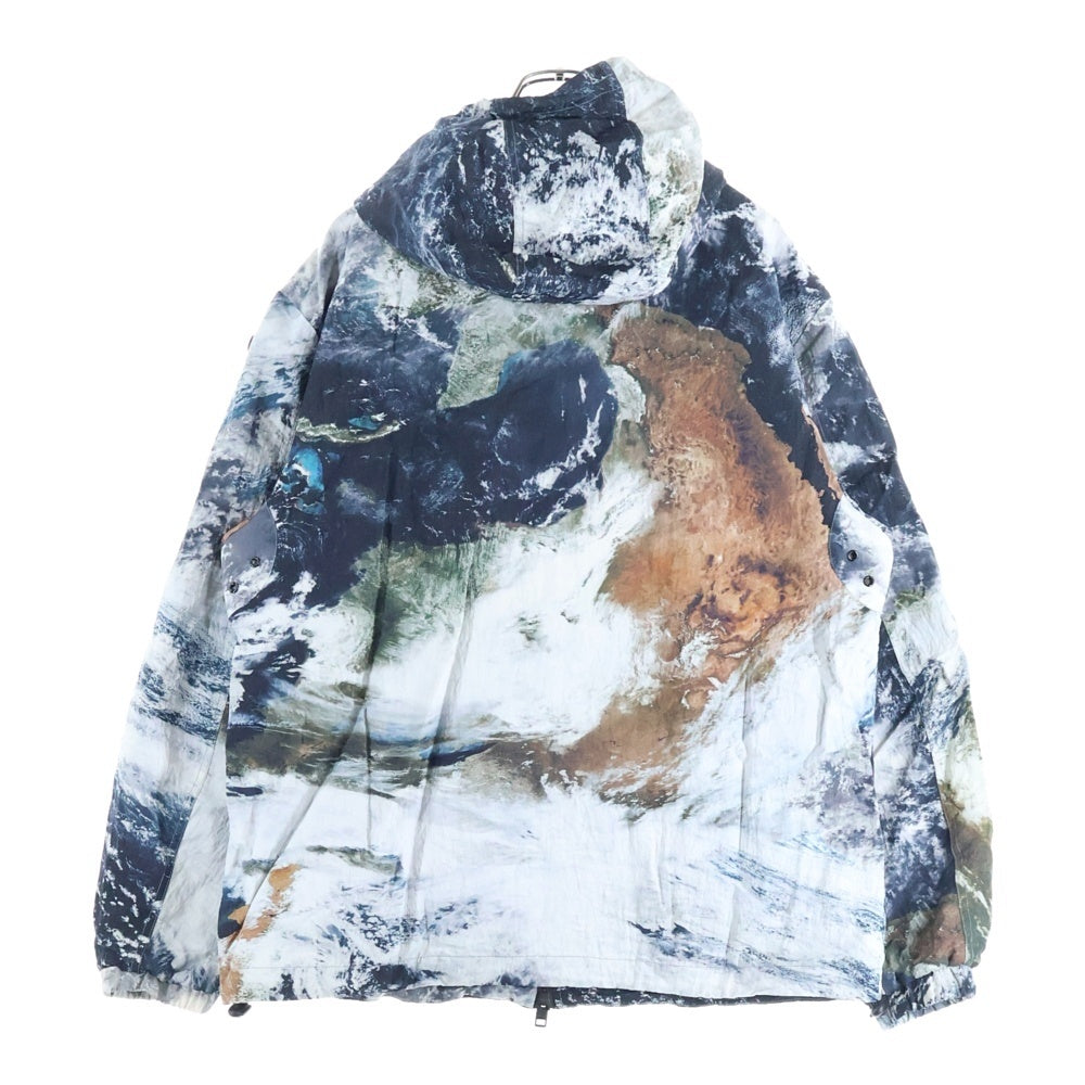 DIESEL(ディーゼル) 総柄 ジップアップ ナイロンジャケット マルチカラー A10584 0AJAE