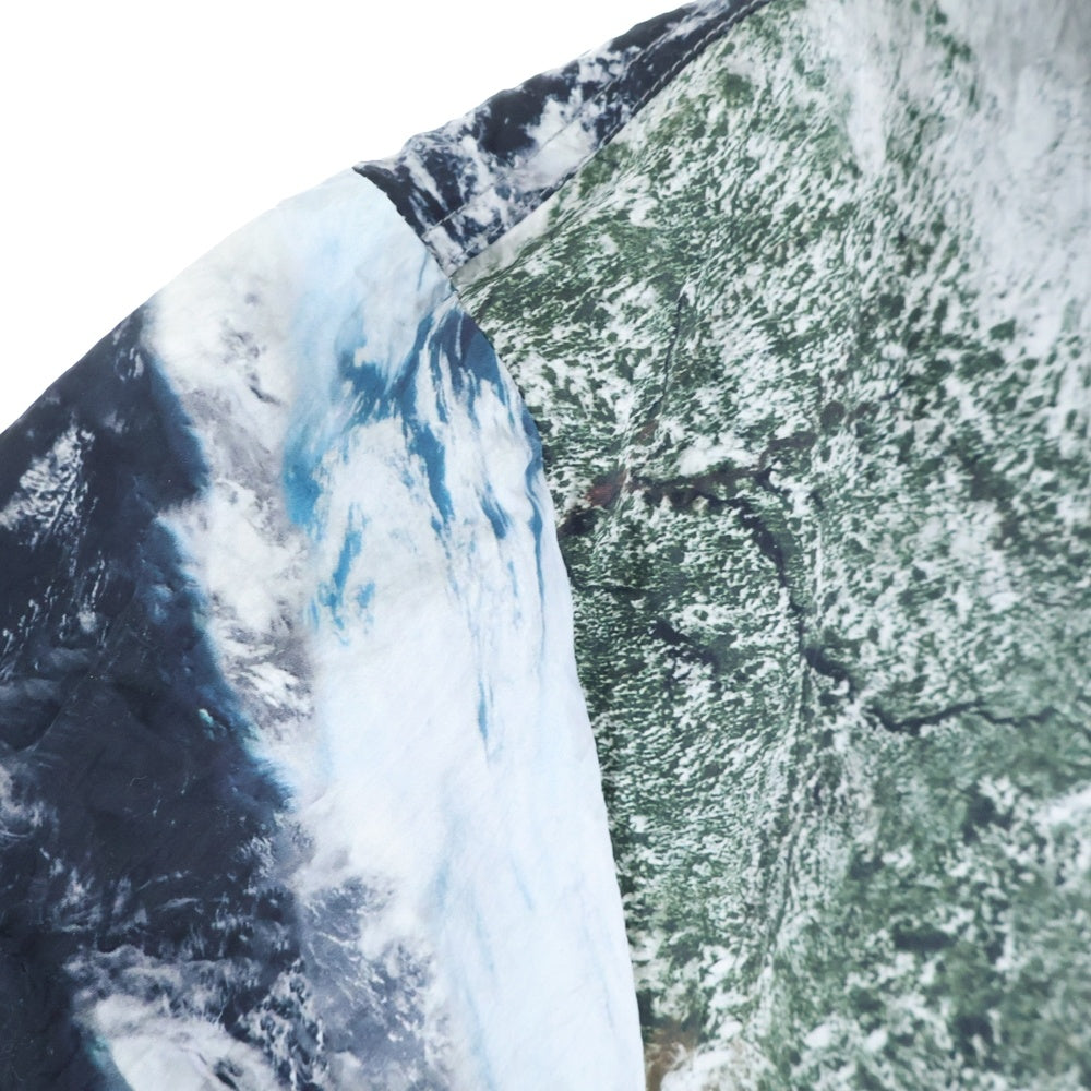 DIESEL(ディーゼル) 総柄 ジップアップ ナイロンジャケット マルチカラー A10584 0AJAE