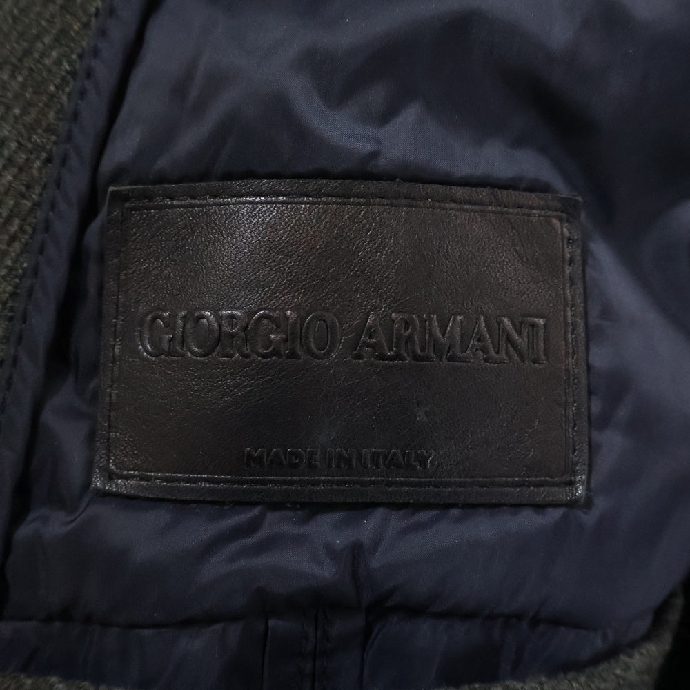 GIORGIO ARMANI(ジョルジオアルマーニ) ジップアップ ジャケット グレー