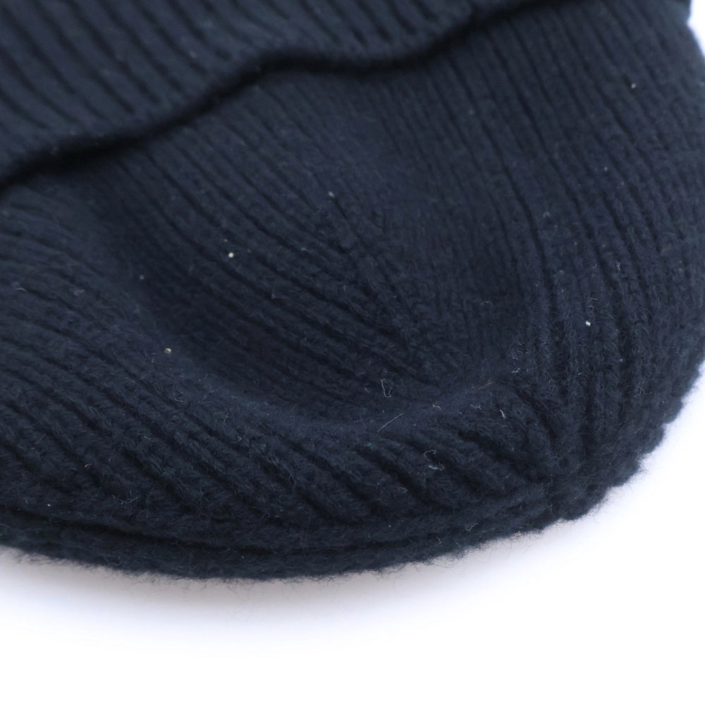 LOUIS VUITTON(ルイヴィトン) カシミア LVデュアル ビーニー ニット帽 M79081 ブラック