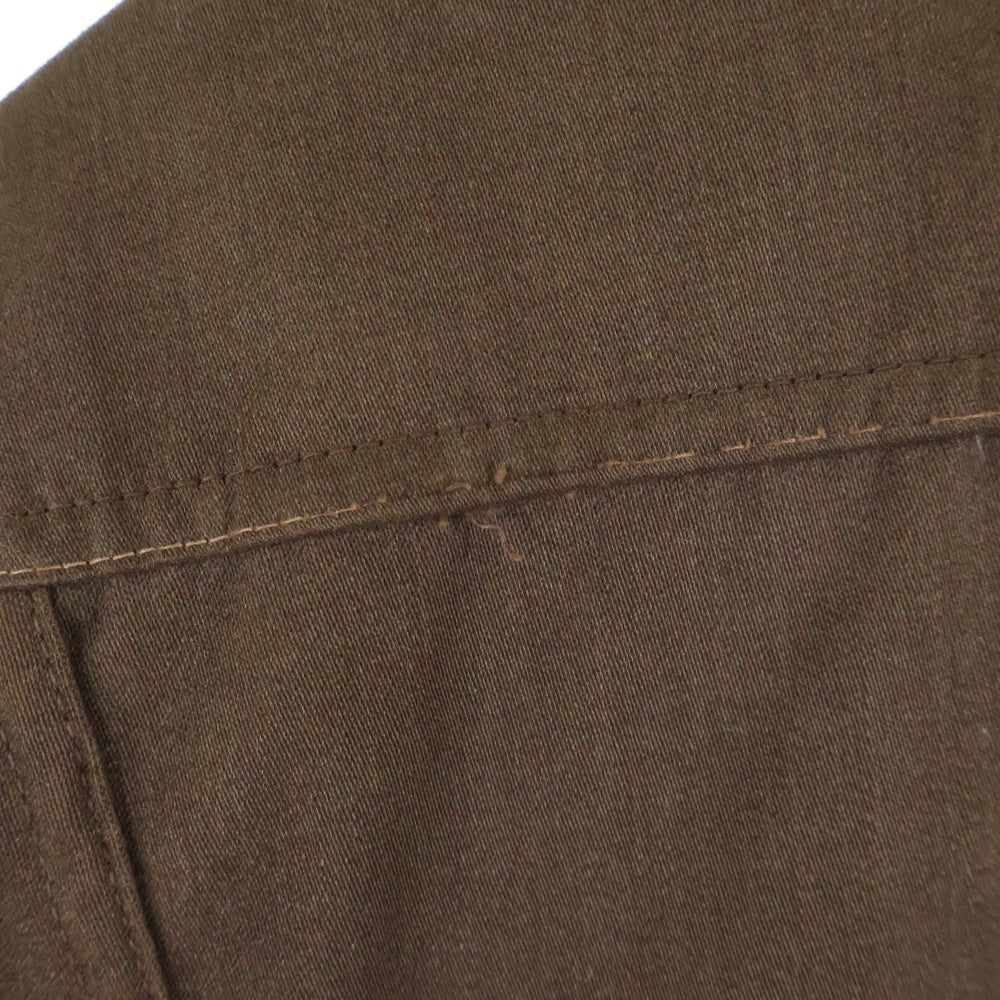 Wrangler(ラングラー) 70s 黒タグ コットンツイル トラッカージャケット ブラウン