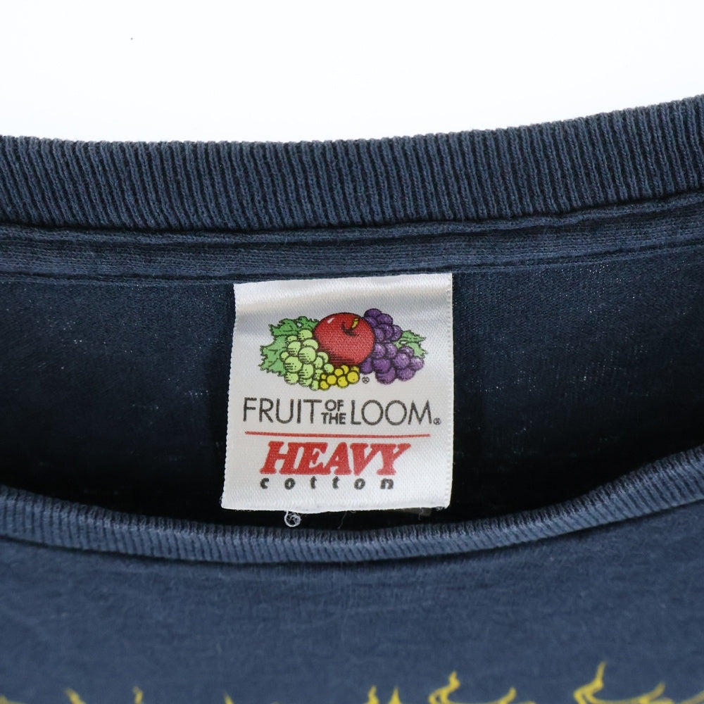 VINTAGE(ヴィンテージ) 00s CRADLE OF FIFTH THORNOGRAPHY METAL TEE クレイドルオブフィフス ソーノグラフィ メタルプリント 両面プリント半袖Tシャツカットソー ブラック