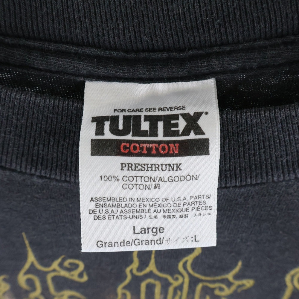 VINTAGE(ヴィンテージ) 00s CRADLE OF FILTH CRUELTY AND THE BEAST クレイドルオブフィルス 両面プリント クルーネック半袖Tシャツ ブラック