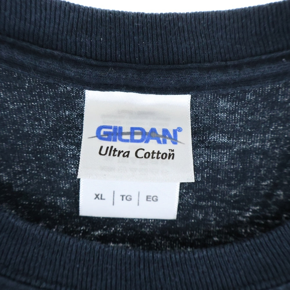 NO BRAND(ノーブランド) SLAYER スレイヤー 両面プリント クルーネック半袖Tシャツ ブラック