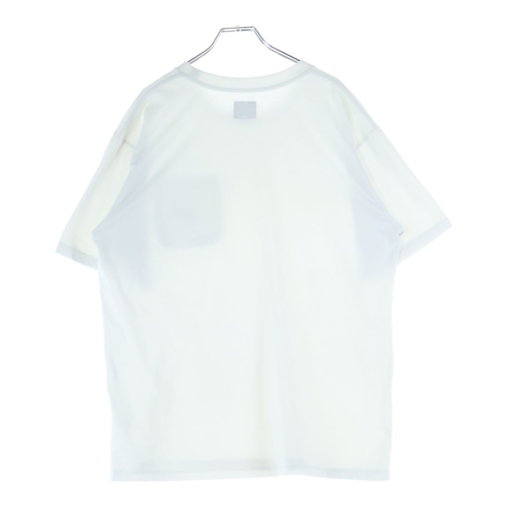 Needles(ニードルス) S/S Crew Neck Tee Poly Jersey Poly Jersey パピヨン ポケット クルーネックTシャツ ホワイト
