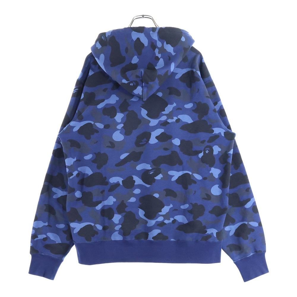 A BATHING APE(アベイシングエイプ) COLOR CAMO COLLEGE PULLOVER HOODIE カラー カモ カレッジ プルオーバー フーディー スウェットパーカー 001PPK201006M パープル