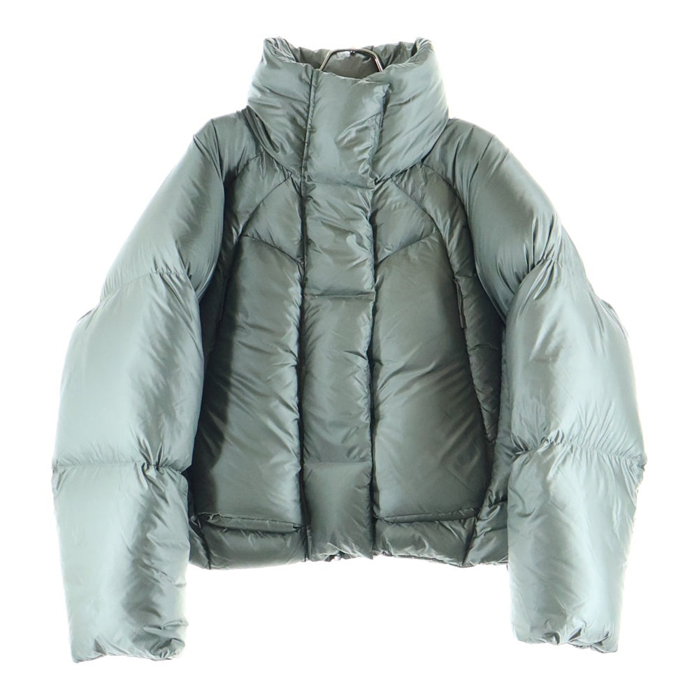 entire studios(エンタイア スタジオ) UVR PUFFER ES2230 ボリュームショート丈 ダウンジャケット パファージャケット カーキ