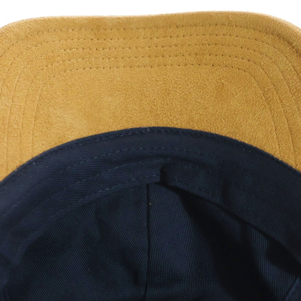 HUMAN MADE(ヒューマンメイド) 24AW 6PANEL TWILL CAP 6パネル ツイル ベースボールキャップ ネイビー/ブラウン