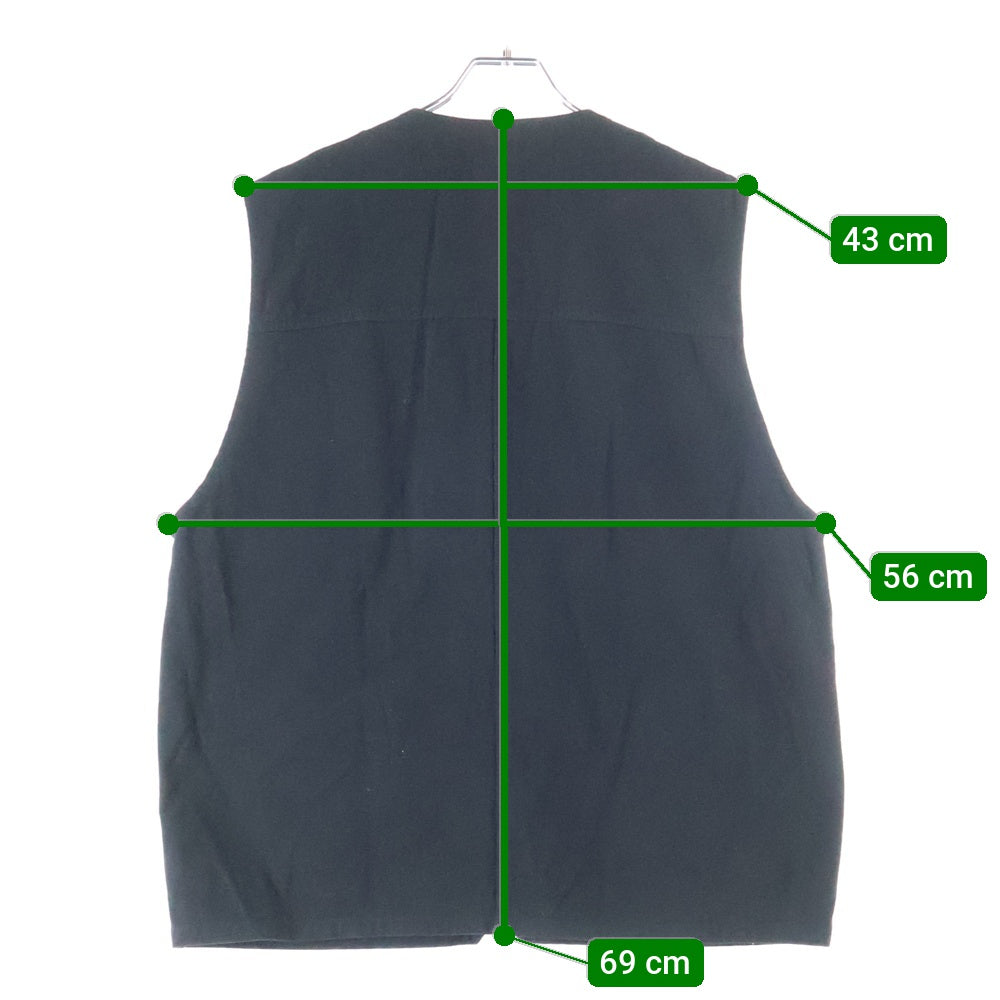 COOTIE PRODUCTIONS(クーティー プロダクションズ) GLORY BOUND VEST マルチポケット コットンベスト ブラック