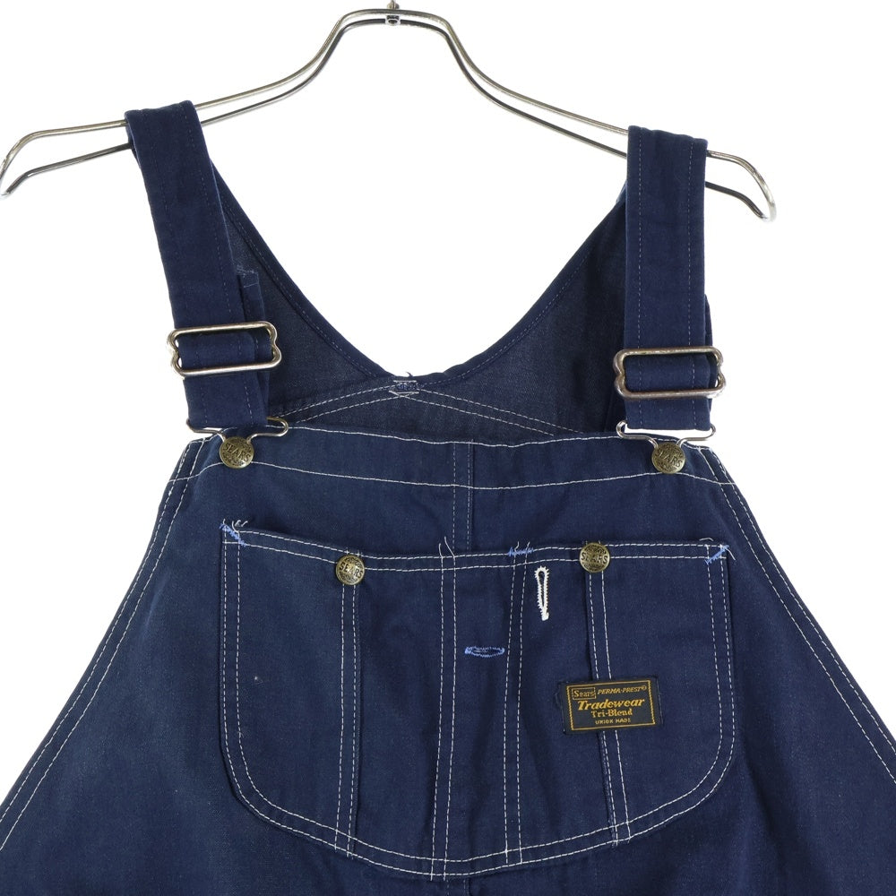 VINTAGE(ヴィンテージ) 70s SEARS 濃紺 トリプルステッチ オーバーオール ネイビー