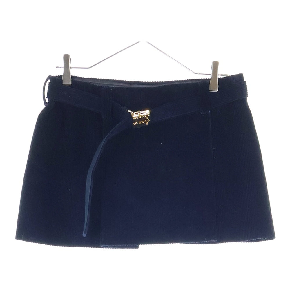 miumiu(ミュウミュウ) 胸ロゴ コーデュロイ ブルゾンジャケット ロゴ