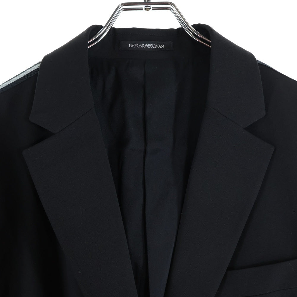 ARMANI(アルマーニ) 19AW サイドライン ストレッチ スーツ セットアップ 41G98S ブラック