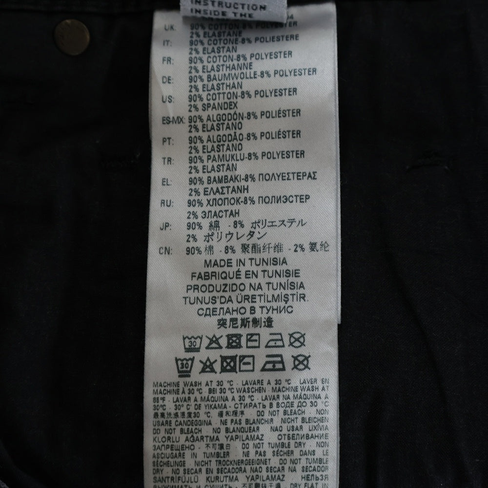DIESEL(ディーゼル) ストレートデニムパンツ ブラック 00T0010686E