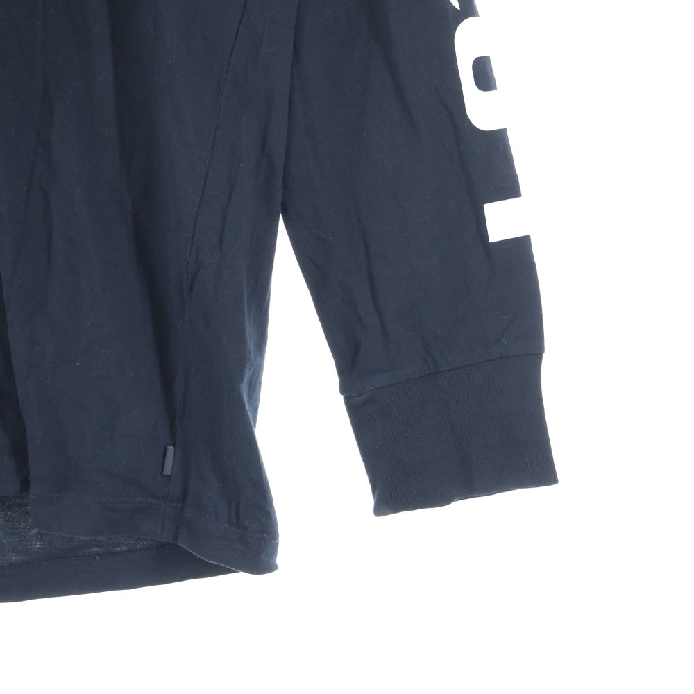 DIESEL(ディーゼル) HAUTE KULTUR オートクルトゥーア テーププリント プルオーバーパーカー ブラック