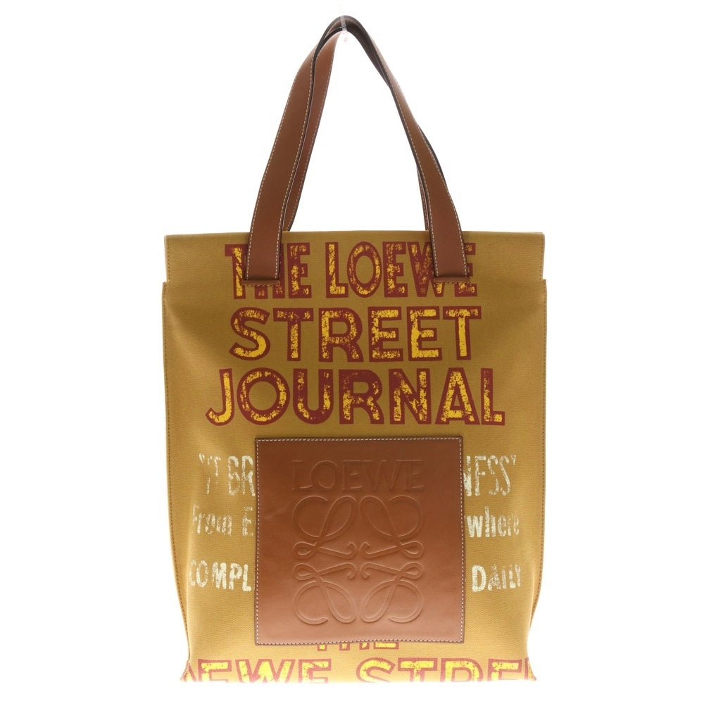 LOEWE(ロエベ) アナグラム ショッパートート バッグ ブラウン レディース