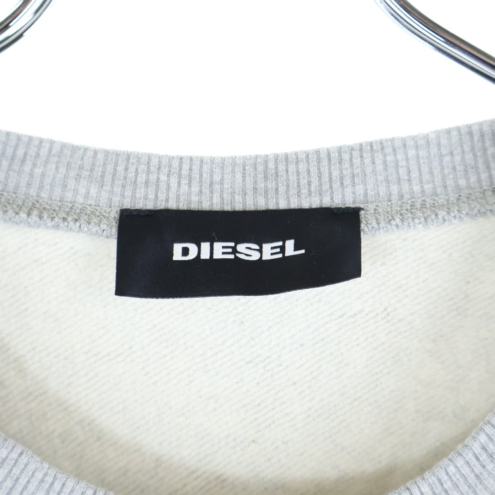 DIESEL(ディーゼル) ブレイブマン スウェットトレーナー グレー