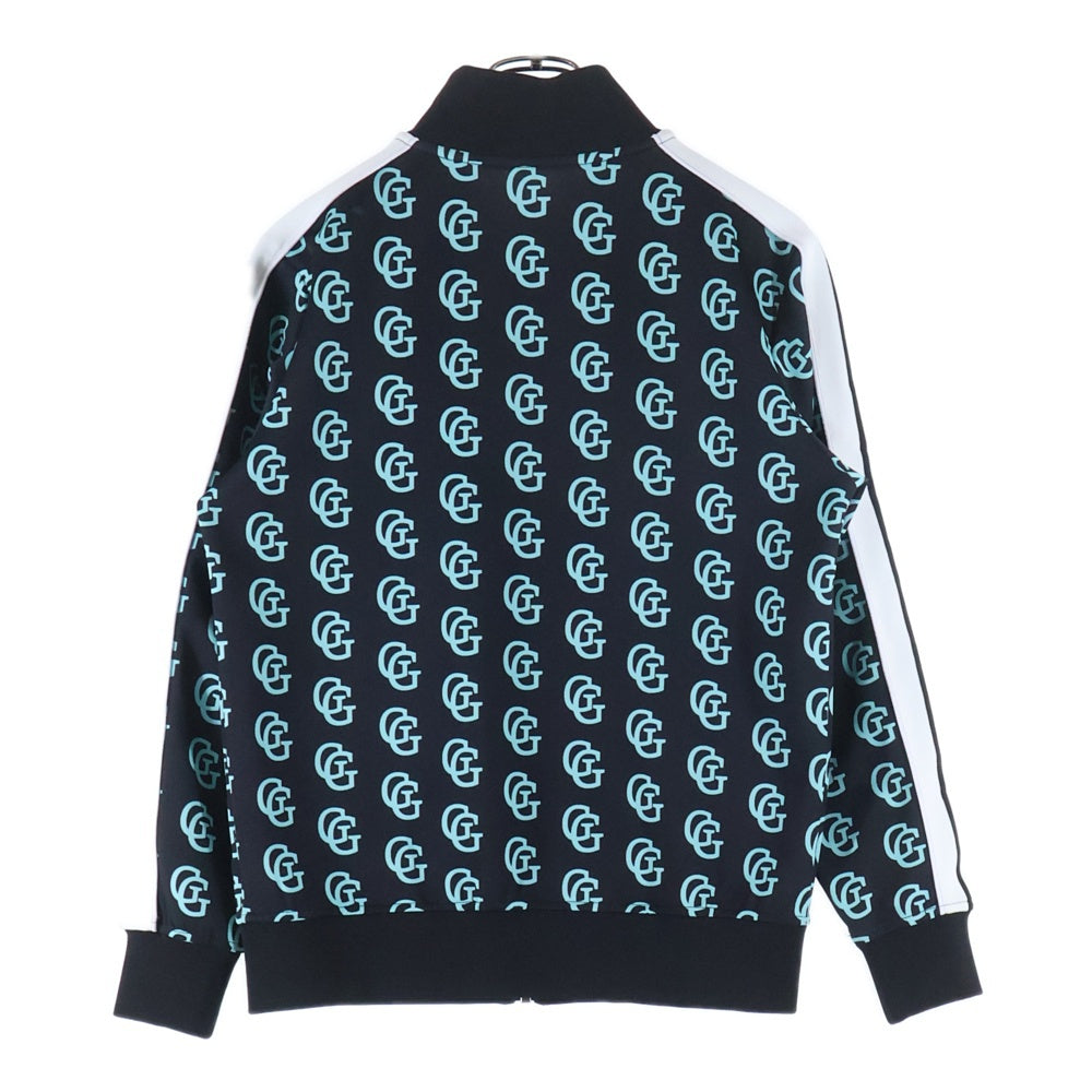 GALFY GUYS(ガルフィガイズ) MONOGRAM TRACK JACKET SETUP トラックジャケット トラックパンツ セットアップ ブラック GGロゴ 総柄