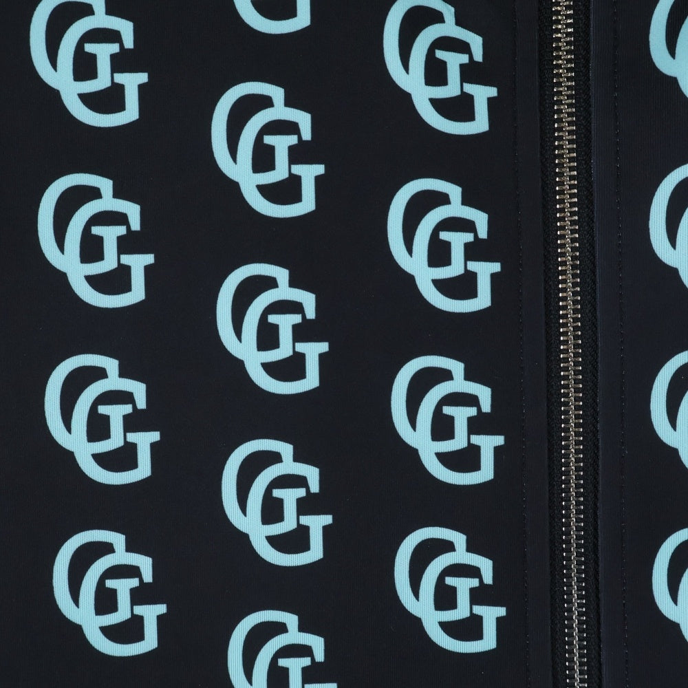 GALFY GUYS(ガルフィガイズ) MONOGRAM TRACK JACKET SETUP トラックジャケット トラックパンツ セットアップ ブラック GGロゴ 総柄