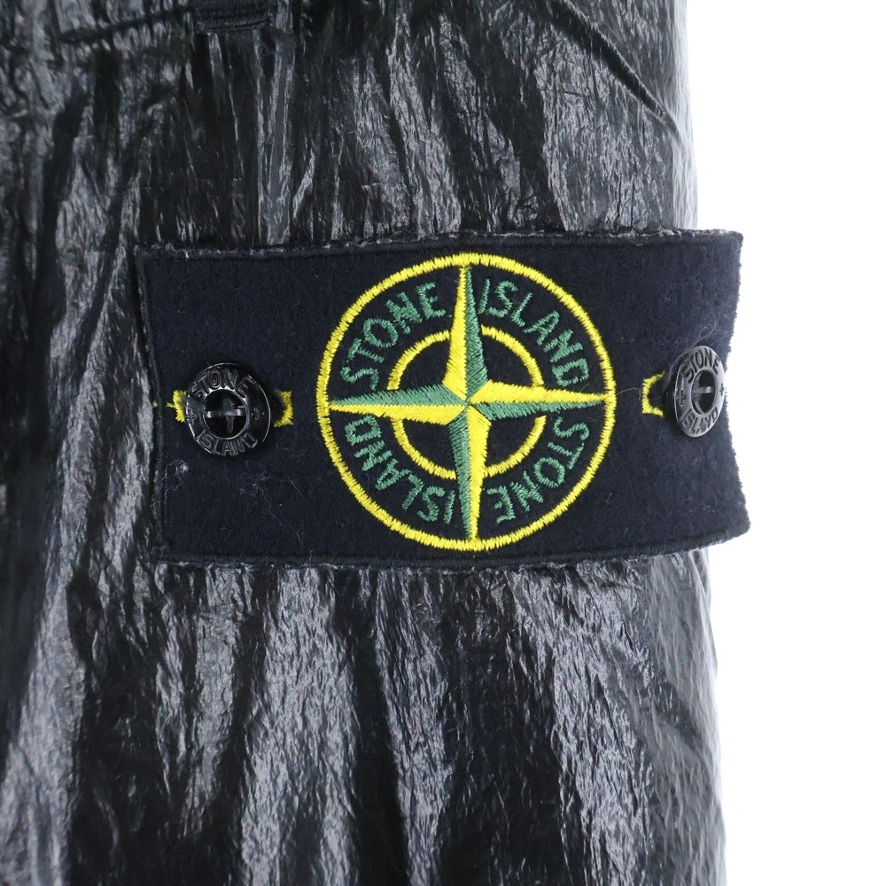 STONE ISLAND(ストーンアイランド) TC Packable Pants パッカブルパンツ ナイロン 741530835 ブラック