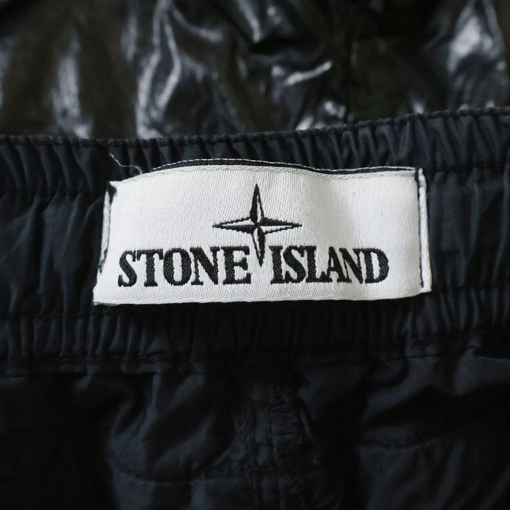 STONE ISLAND(ストーンアイランド) TC Packable Pants パッカブルパンツ ナイロン 741530835 ブラック