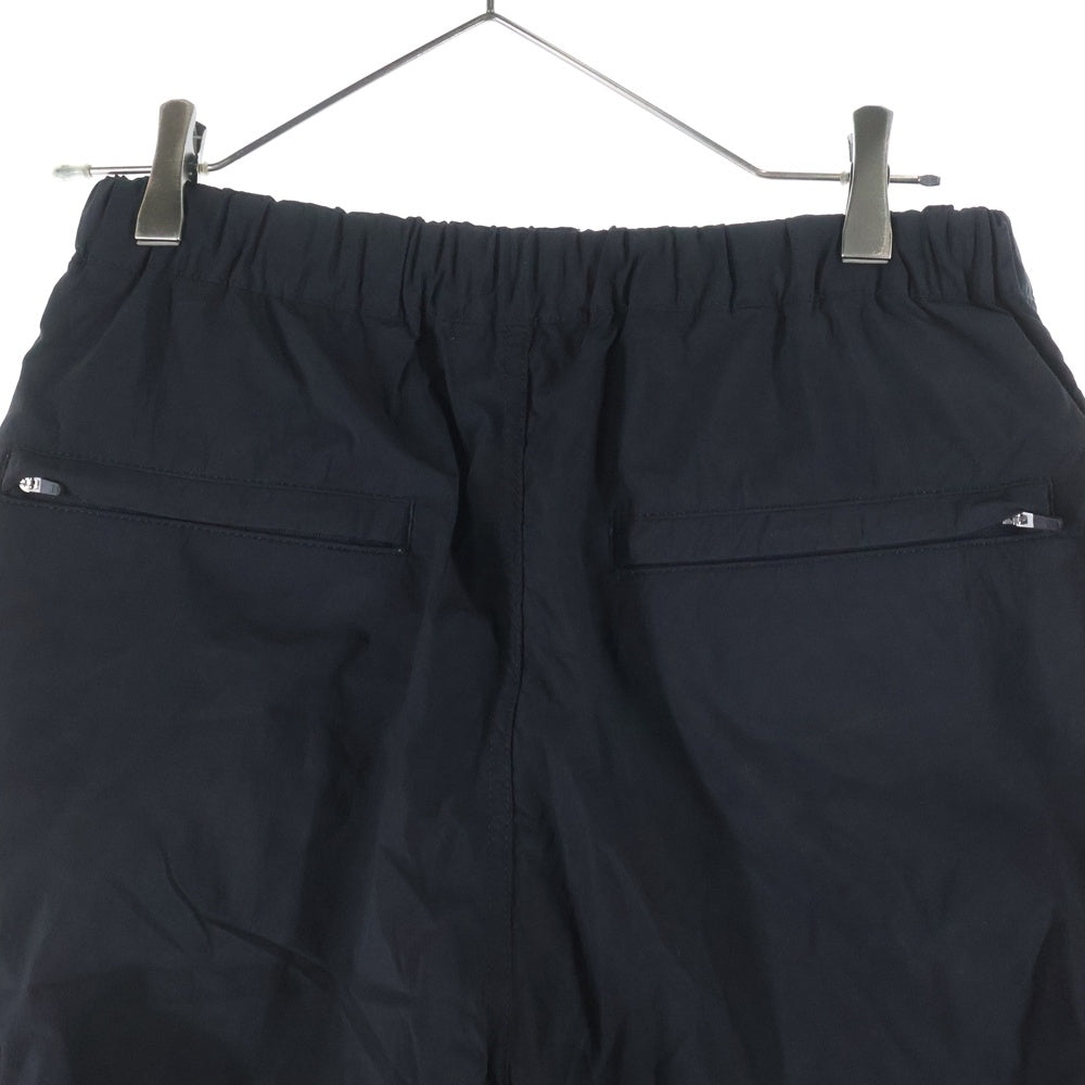 COMME des GARCONS HOMME(コムデギャルソンオム) 25SS ロゴ入り ナイロンタイプライターパンツ HO-P008 ブラック