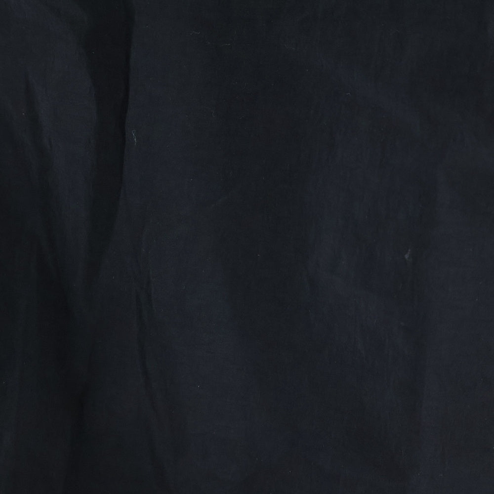 COMME des GARCONS HOMME(コムデギャルソンオム) 25SS ロゴ入り ナイロンタイプライターパンツ HO-P008 ブラック