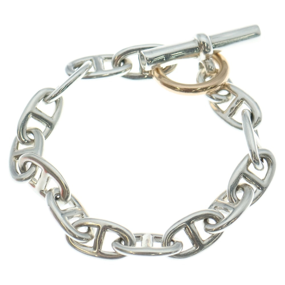 HERMES(エルメス) Chaine d'Ancre GM シェーヌダンクル パティーヌ GM 14コマ シルバー/ゴールド