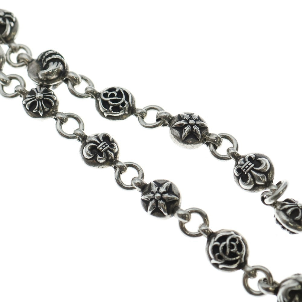 CHROME HEARTS(クロムハーツ) 2BALL SHORT-S/2クリップショート#2マルチボール ウォレットチェーン シルバー