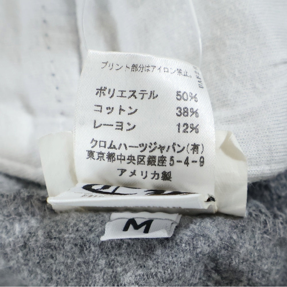 CHROME HEARTS(クロムハーツ) ダガープリント スウェット ハーフパンツ ショーツ グレー