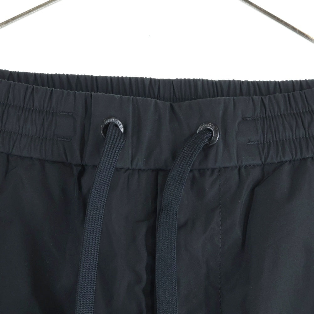 MONCLER(モンクレール) 24AW PANTALONE SPORTIVO スポルティーボ ナイロン トラック ロングパンツ ブラック J20912A00025 549MF