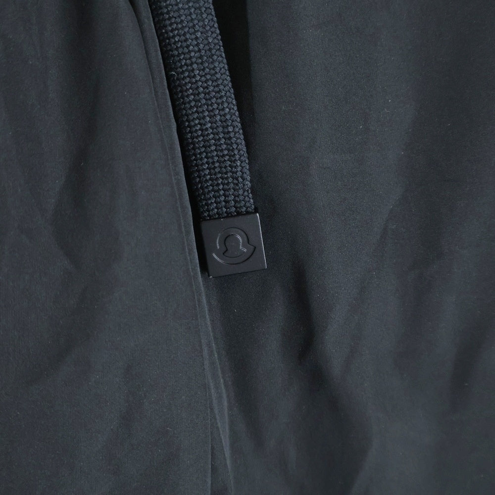 MONCLER(モンクレール) 24AW PANTALONE SPORTIVO スポルティーボ ナイロン トラック ロングパンツ ブラック J20912A00025 549MF