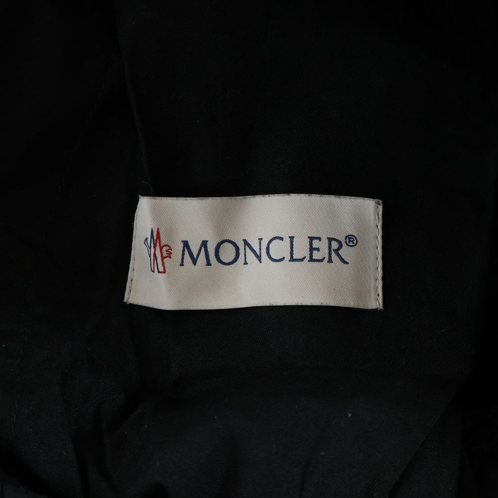MONCLER(モンクレール) 24AW PANTALONE SPORTIVO スポルティーボ ナイロン トラック ロングパンツ ブラック J20912A00025 549MF